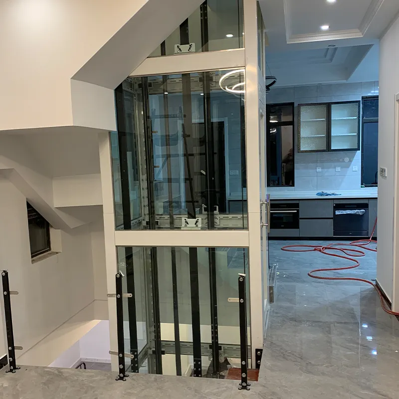 Installed elevator showcase